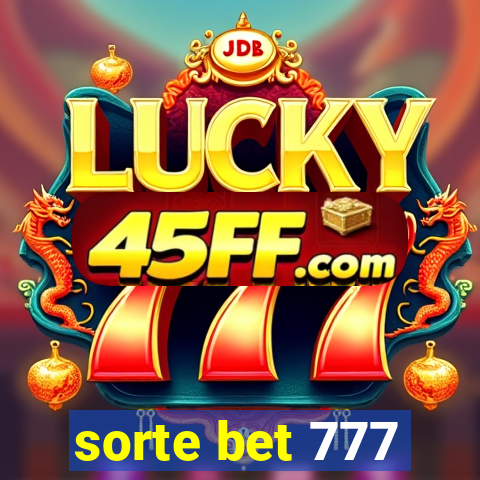 sorte bet 777